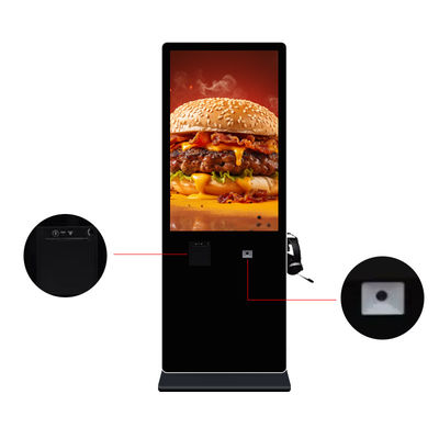 43-inch Nano Film Touch Hospital Self-Service Queue Machine with Camera Microphone LCD Hot Selling New Design Signage